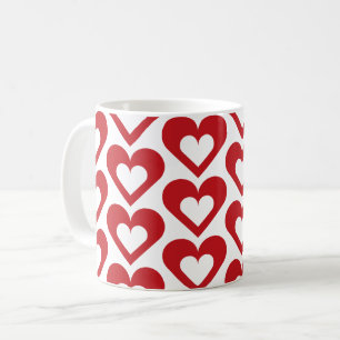 Heart on Heart Coffee Mug