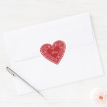 Heart on Hearts Vintage Lace 