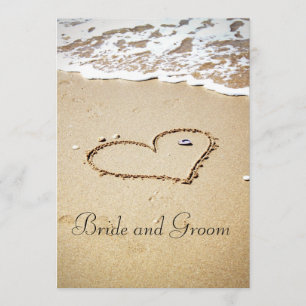 Heart on the Shore Invitation