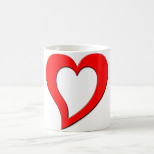 Heart Outline Coffee Mug