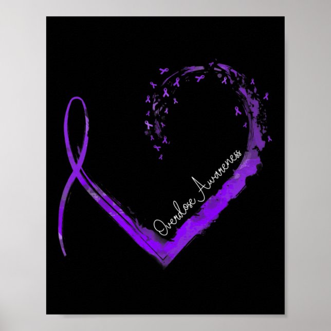 Heart Overdose Awareness  Poster (Front)