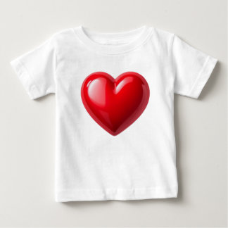 "Heart Overflow: A Symphony of Love" Baby T-Shirt