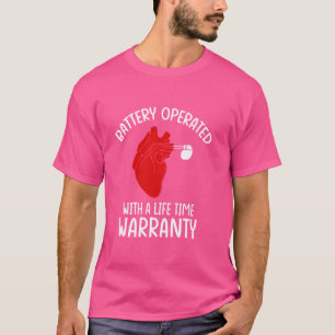 Heart Pacemaker - Heart Surgery Patients - Battery T-Shirt