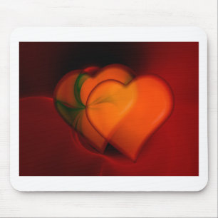 Heart Painting Mouse Mat
