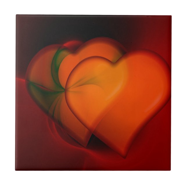 Heart Painting Tile (Front)