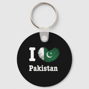 Heart Pakistan Azadi Mubarak Dil Flag Day Proud Ro Key Ring