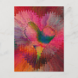 Heart Palitations by Christine Bässler Postcard