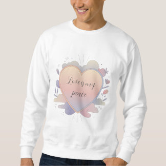 Heart Pastel Illustration Sweatshirt