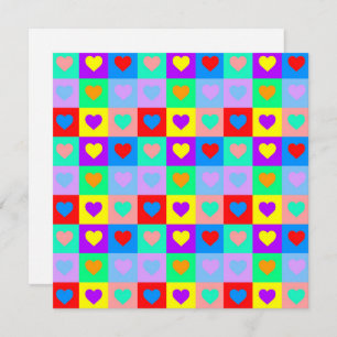 Heart Pattern Card