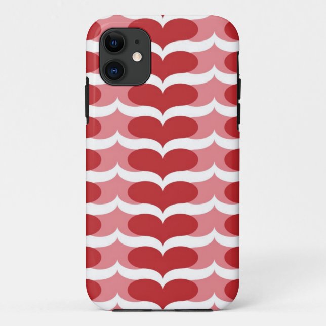 Heart pattern Case-Mate iPhone case (Back)