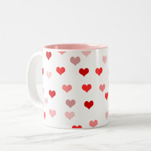 Heart Pattern Coffee Mug
