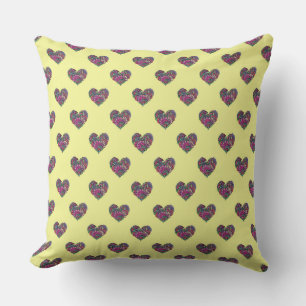 HEART PATTERN CUSHION