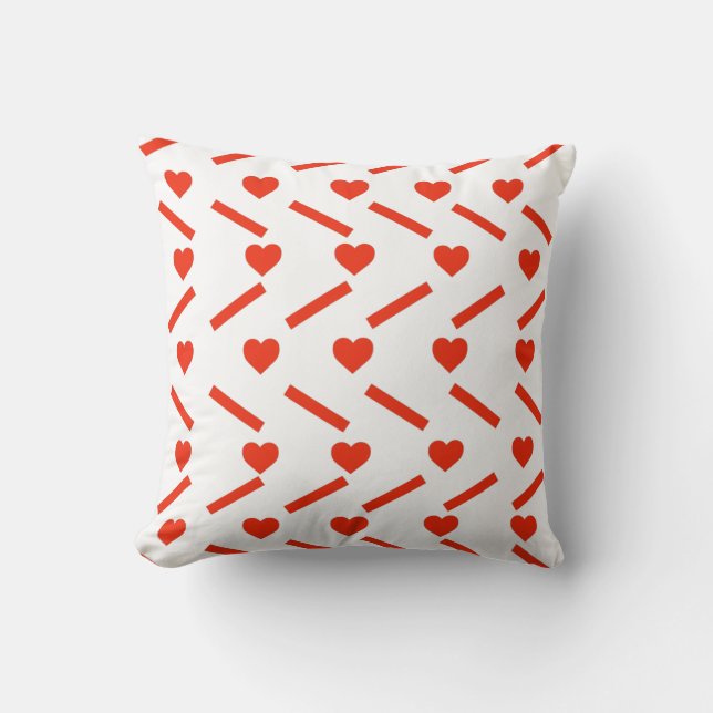 Heart Pattern Cushion (Front)