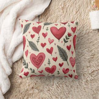 heart pattern cusion cushion
