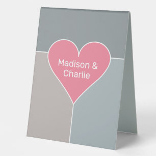 Heart Pattern custom names
