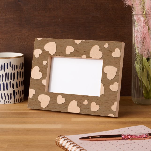 Heart Pattern Etched Frames (Left)