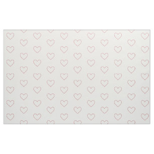 Heart Pattern Fabric