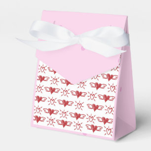 Heart Pattern Favour Box for Valentine's Day Gift