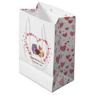 Heart pattern gift Bag