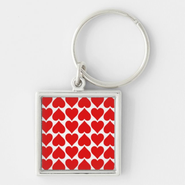 HEART PATTERN KEY RING (Front)