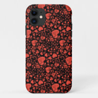 HEART pattern - red love