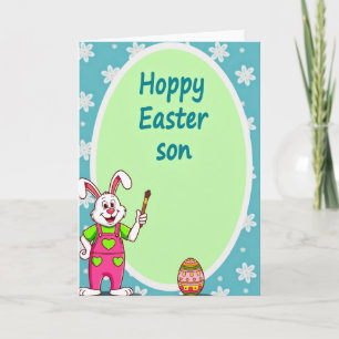 Heart Pattern Springtime Card