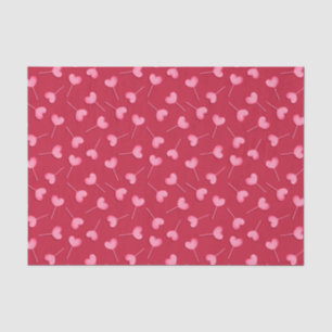 Heart Pattern Valentines Tissue Paper