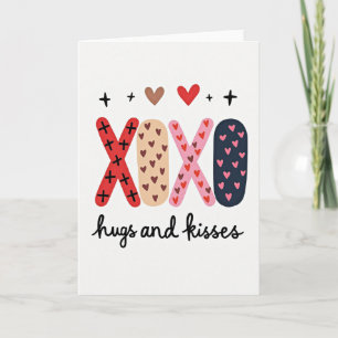 Heart Pattern Xoxo Card