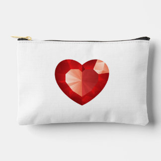 heart pencil accessory pouch