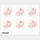 Heart Pendant Red Wedding Engagement Party Favours
