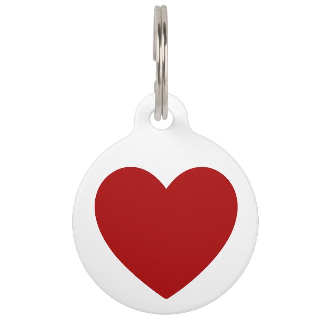 Heart Pet Tag (Front)