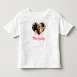 Heart photo, I love my Mummy Toddler T-Shirt