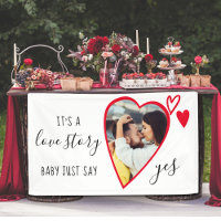 Heart Photo Love Story Say Yes Marriage Proposal