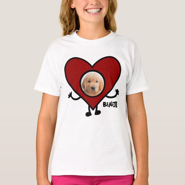 Heart photo t-shirt (Front)