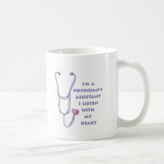 Heart Physician Assistant  Mug (Right)