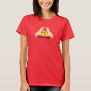 Heart Pickleball Bella Pickleball T-Shirt