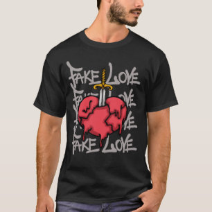 heart pierced by a sword streetwear T-Shirt