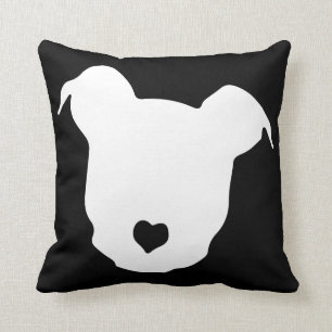Heart ♥ Pit Bulls Cushion