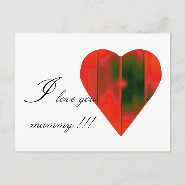 heart postcard (Front)