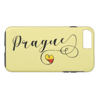 Heart Prague Mobile Phone Case, Czech