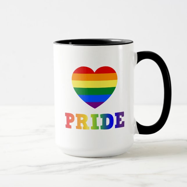 Heart Pride Mug (Right)