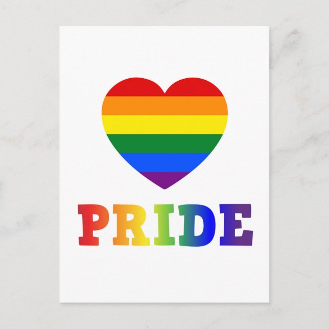 Heart Pride Postcard (Front)