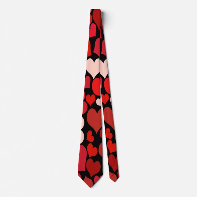 Heart Print Tie (Front)