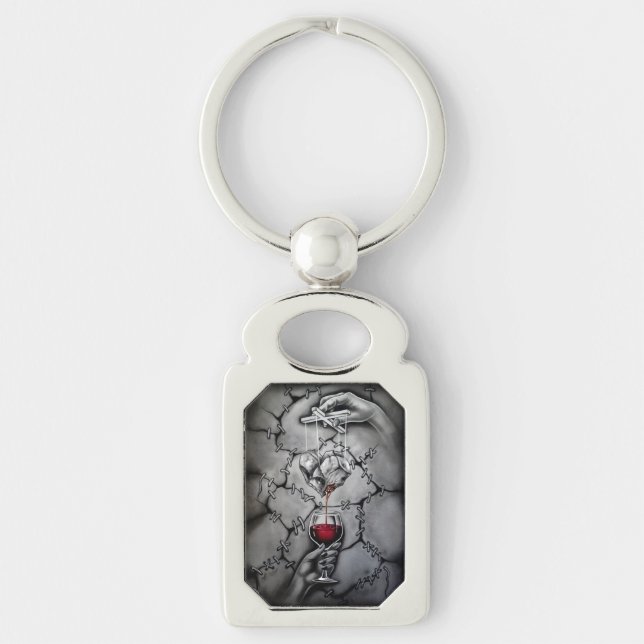 “Heart Puppet” Key Ring (Front)