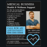 Heart Rate Monitor, General Practitioner, Nurse Flyer<br><div class="desc">Heart Rate Monitor,  General Practitioner,  Nurse,  Advertising Flyers By The Business Card Store.</div>