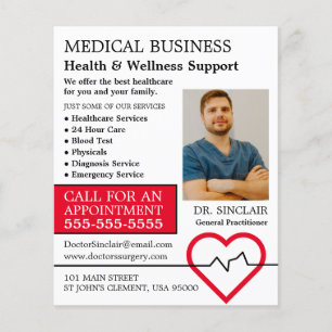 Heart Rate Monitor, General Practitioner, Nurse Flyer