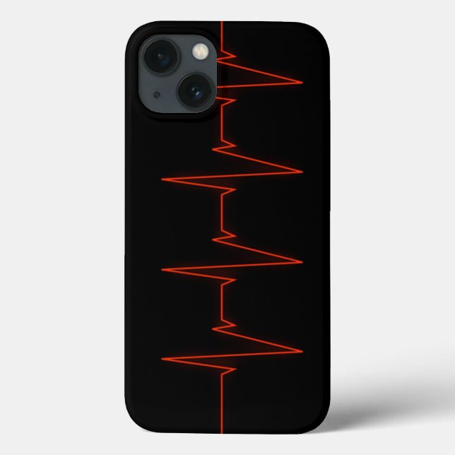 Heart Rate Pulse Case-Mate iPhone Case (Back)
