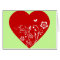 Heart red girly design  i love red