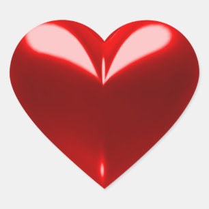 Heart red heart sticker