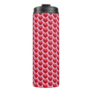 heart red love family couple marriage relationship thermal tumbler